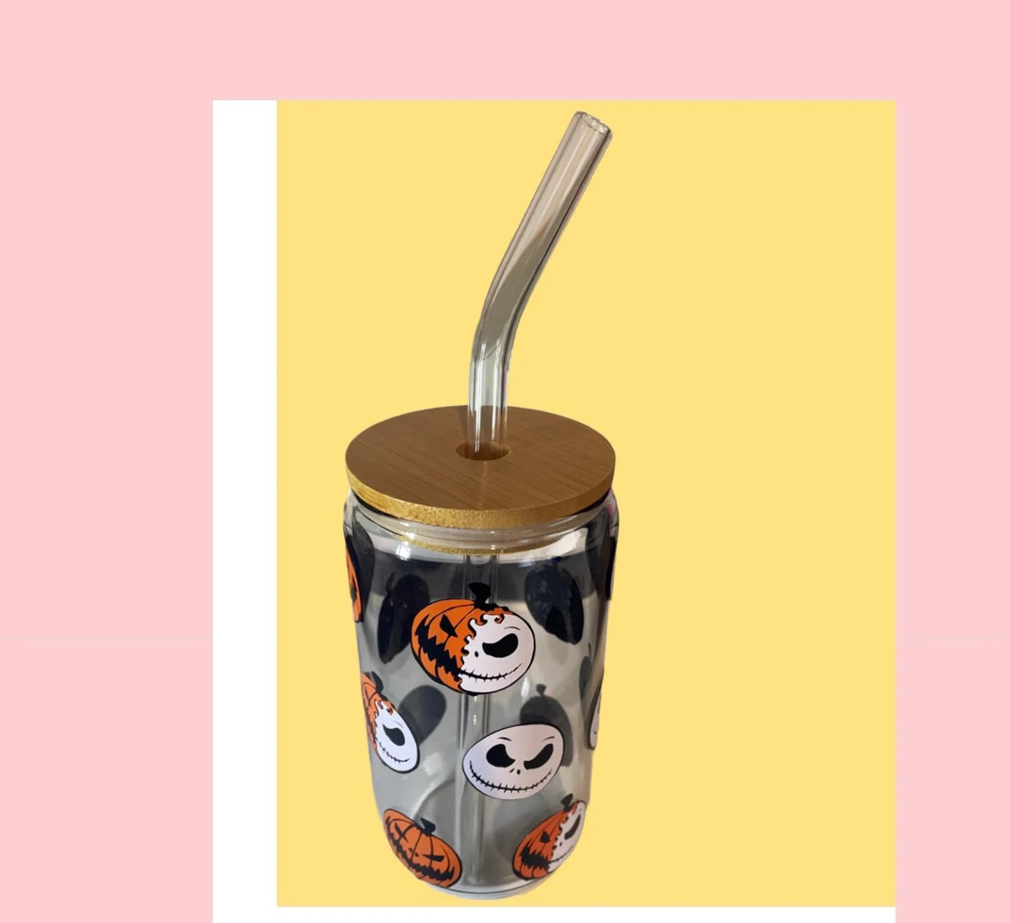 Halloween Glass Cup