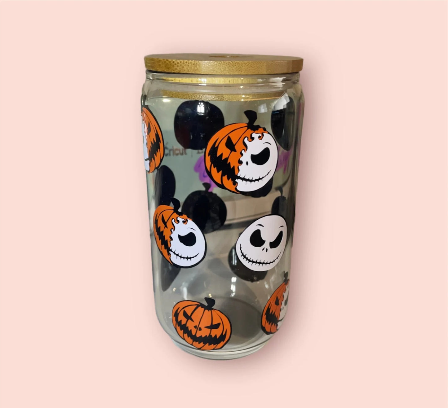 Halloween Glass Cup